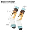thumbnail image 2 of Naloa Cute Dog In Bathtub Thigh High Socks Extra Long Stretchy Sock Women Over Knee High Opaque Stocking Daily Wear, 2 of 6
