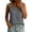 Gray, variant on JoveMarine Tank Tops for Women Casual Polka Dot Print V Neck Spaghetti Strap Sleeveless Top for Summer,Light Blue S