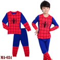 thumbnail image 1 of Conjuntos de pijamas de algodón para niños y niñas, ropa de dormir con dibujos animados de Navidad, de superhéroes, 2020, 1 of 4
