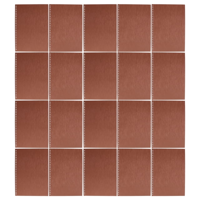 Couverture de Reliure, 20 Pcs Couverture de Rapport Épaissie Couvertures en Papier Design Exquis