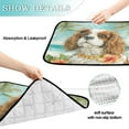 thumbnail image 4 of Qxltty Cavalier King Charles Spaniel Dog Cat litter Pads Pet Set of 2 Diaper Mats Center Anti-leakage Layer Absorbent Soft and Comfortable, 4 of 7