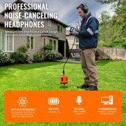 PQ125C Indoor&Outdoor Underground Water Leak Detector 3 Sensors, 9.84ft/3m Depth with Carrying Case - PQWT