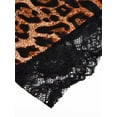 thumbnail image 6 of DYMADE Womens Plus Size Night Gowns Sexy Printing Lace Babydoll Lingerie, 6 of 7