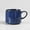 Blue, variant on 12oz Japanese Style Reactive Glaze Stoneware Coffee Mug, Lead-Free Ceramic Tea Cup with Handle, Microwave & Dishwasher Safe