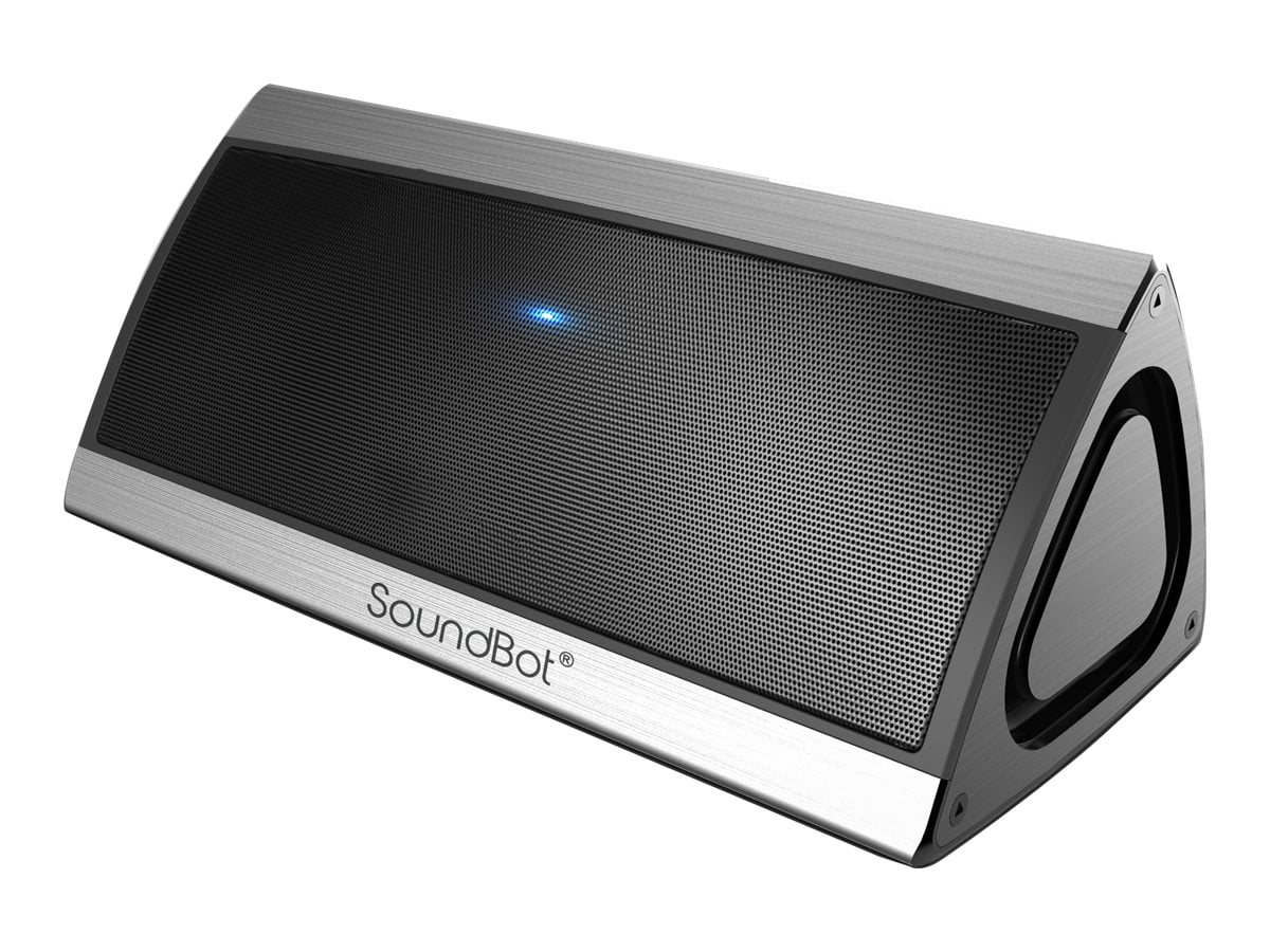SoundBot SB520 - Speaker - for portable use - wireless - Bluetooth - silver  - Walmart.com