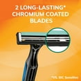 thumbnail image 4 of BIC Sensitive 2 Disposable Razors for Men With 2 Blades, 18 Pack, 4 of 8