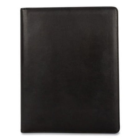 UPC: 0770005563137 | Bond Street Faux-Leather Padfolio with Solar Calculator Black