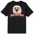 thumbnail image 4 of Cobra Kai 3 Eagle Fang Karate Pocket Logo Crew Neck Short Sleeve Men's Black T-shirt-Medium, 4 of 5