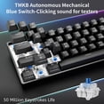 thumbnail image 3 of Teclado mecánico DIERYA DK61se 61 teclas con interruptores azules, 3 of 7