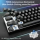 thumbnail image 3 of Teclado mecánico DIERYA DK61se 61 teclas con interruptores azules, 3 of 7