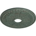 thumbnail image 3 of Ekena Millwork 18 1/8"OD 3 5/8"ID x 1 1/8"P Raymond Ceiling Medallion (Fits Canopies up to 5 1/8"), Hand-Painted Cloud Burst Crackle, 3 of 5