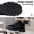 thumbnail image 4 of LAoutun Steel Toe Boots for Men High-top Safety Work Boots Comfort Construction Boots, 4 of 6