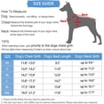 thumbnail image 5 of Lucoss Winter Dog Coat with integrated harness No Pull Cold Weather Waterproof Warm Fleece Back Zipper for Small & Medium Dog, 5 of 5