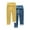 Blue, variant on Hduncf Boys Girls 2 Pack Comfy Soft Fleece Lined Leggings Winter Warm Thick Tights Stretchy Elastic Thermal Legging Pants Dark Gray 6 Years