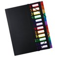 thumbnail image 4 of Plastic Sleeve Folder Multi Layer File Folder Student Use Receipt Holder 1Pcs, 4 of 5