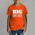 thumbnail image 2 of MEZZALL Big Brother T-Shirt For Toddler Promoted To Big Announcement Baby Boys, Orange, 3-4 Years, 2 of 4
