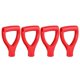 thumbnail image 2 of 4PCS Shovel Handle Plastic D-shaped Spade Handle Shovel Replacement Handle Ergonomic Plastic Handle Hanging Shovel Handle for Spade Shovel, 2 of 2