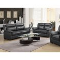 thumbnail image 2 of Arabella 2-piece Upholstered Padded Arm Sofa Set Grey, 2 of 8