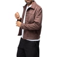 thumbnail image 5 of X RAY Jeans Mens Faux Suede Jacket, Dark Brown, 2XL, 5 of 8