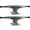 Raw/Raw, variant on Tensor Regular Alloy Skateboard Trucks Black/Black - Hanger 5.5" Axle 8.25" (Set of 2)