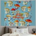 thumbnail image 2 of Orinice Mushrooms Tapestry Wall Hanging Unique Style Graphic Tapestries for Home Wall Decor Living Room Bedroom Apartment Farmhouse Dorm 60x50inch, 2 of 6