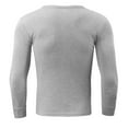 thumbnail image 5 of Baqcunre Two Piece Set,Mens Simple Solid Color Thick Thermal Underwear Set Leggings Bottoming Shirt Autumn Clothes,Lounge Set Thermal Underwear for Men Thermal Shirts for Men Gray XL, 5 of 8