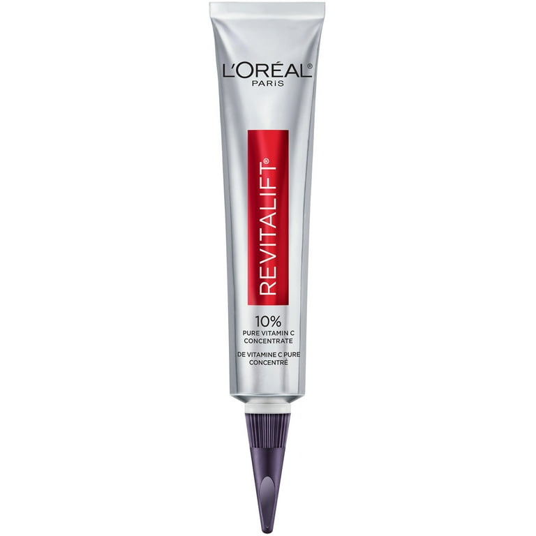 6 pack) L'Oreal Paris Revitalift Derm Intensives 10 Percent Pure Vitamin C  Serum, Paraben Free, 1 fl oz - Walmart.com