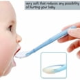thumbnail image 3 of Cuillères Bébé Silicone, Cuillere Bébé Souple, Couvert Bebe 4 Mois, pour l'Alimentation et le Sevrage de Bébé, Sans Bisphénol A, Lot de 4, 3 of 5