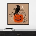 thumbnail image 6 of Amanti Art Halloween Crow Graphic II Framed Canvas Wall Art Print, 6 of 6