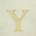 thumbnail image 1 of Package of 1, 16 Inch X 3/4" Thickness Baltic Birch Wood Letter Y in The Times New Roman Font, Thick, Upper Case for Art & Craft Project, Made in USA, 1 of 4
