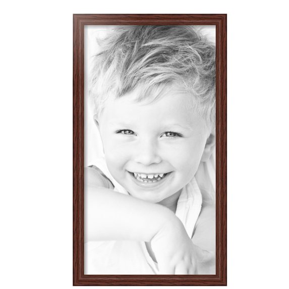 ArtToFrames 15" x 28" Cherry Picture Frame, 15x28 inch Red Wood Poster Frame (WOM-4084), 5 Pack