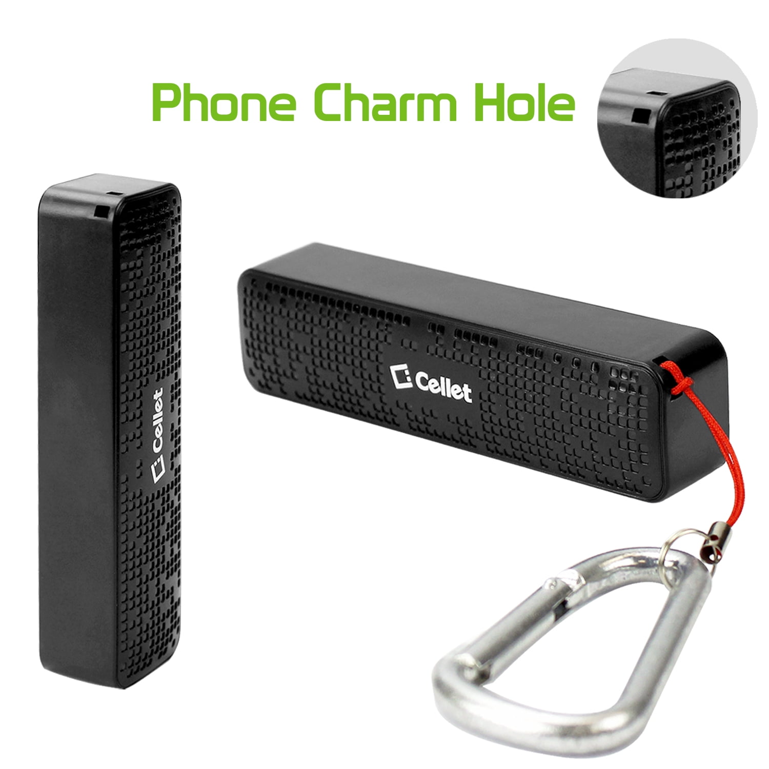 Cellet 2000mAh Power Bank Portable Charger for Android and Apple