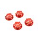 thumbnail image 4 of sweethay Paquete de 4 1/8 coches de control remoto tuercas de ruedas hexagonales tapa de montaje a prueba de polvo Kit de piezas de repuesto Type2 NO2, 4 of 6
