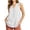 White, variant on SwiftWear Women's Summer Button Down Tank Top Soft V-Neck Sleeveless Cami, Relaxed Fit Casual Cotton Tunic Tops