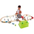 thumbnail image 4 of Train Set Toy Hape Railway Bucket Builder, 50 piezas, para niños, 4 of 7