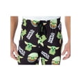 thumbnail image 7 of Star Wars Men's The Mandalorian Baby Yoda Snacks And Naps Loungewear Pajama Pants, 7 of 7