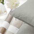 thumbnail image 3 of Phantoscope Soft Silky Velvet Throw Pillow Covers 20x20 Inch Set of 2 Decorative Cushion Covers for Couch Sofa Bedroom Living Room, Pillow Cases Only, Light Gray, 3 of 11