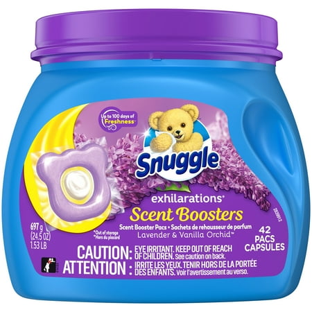 Snuggle Exhilarations Scent Booster, Lavendar, 42CT