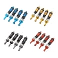 thumbnail image 2 of Bewildely 4 Uds. Amortiguador trasero delantero de aleación de aluminio 1/12 para pieza de coche MN D90 RC accesorios de coche RC piezas de Kits de construcción modelo Dorado, 2 of 6