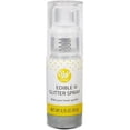 thumbnail image 2 of EDIBLE GLITTER SPRAY PUMP SILVER .35 oz / 10 g, 2 of 2