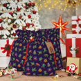 thumbnail image 6 of Honeii Mexican Frogs Print Small Burlap Bags,Christmas Drawstring Treat Bags Gift Bags Reusable Candy Goodie Wrapping Bags for Holiday Party Favors Supplies -Small, 6 of 9