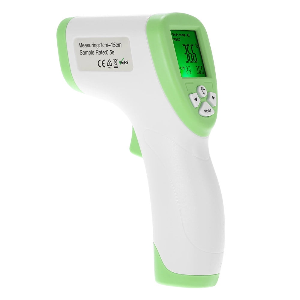 CE Infrared Forehead Thermometer non touch Digital LCD Termometro For Fever Bod 