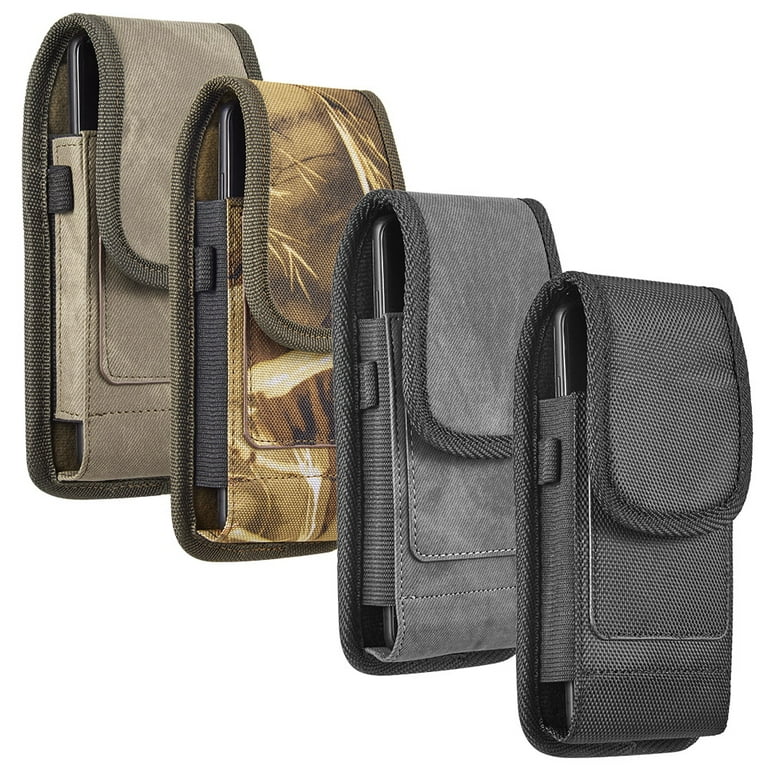 6.5-inch Vertical Dark Denim Universal Cell Phone Holster