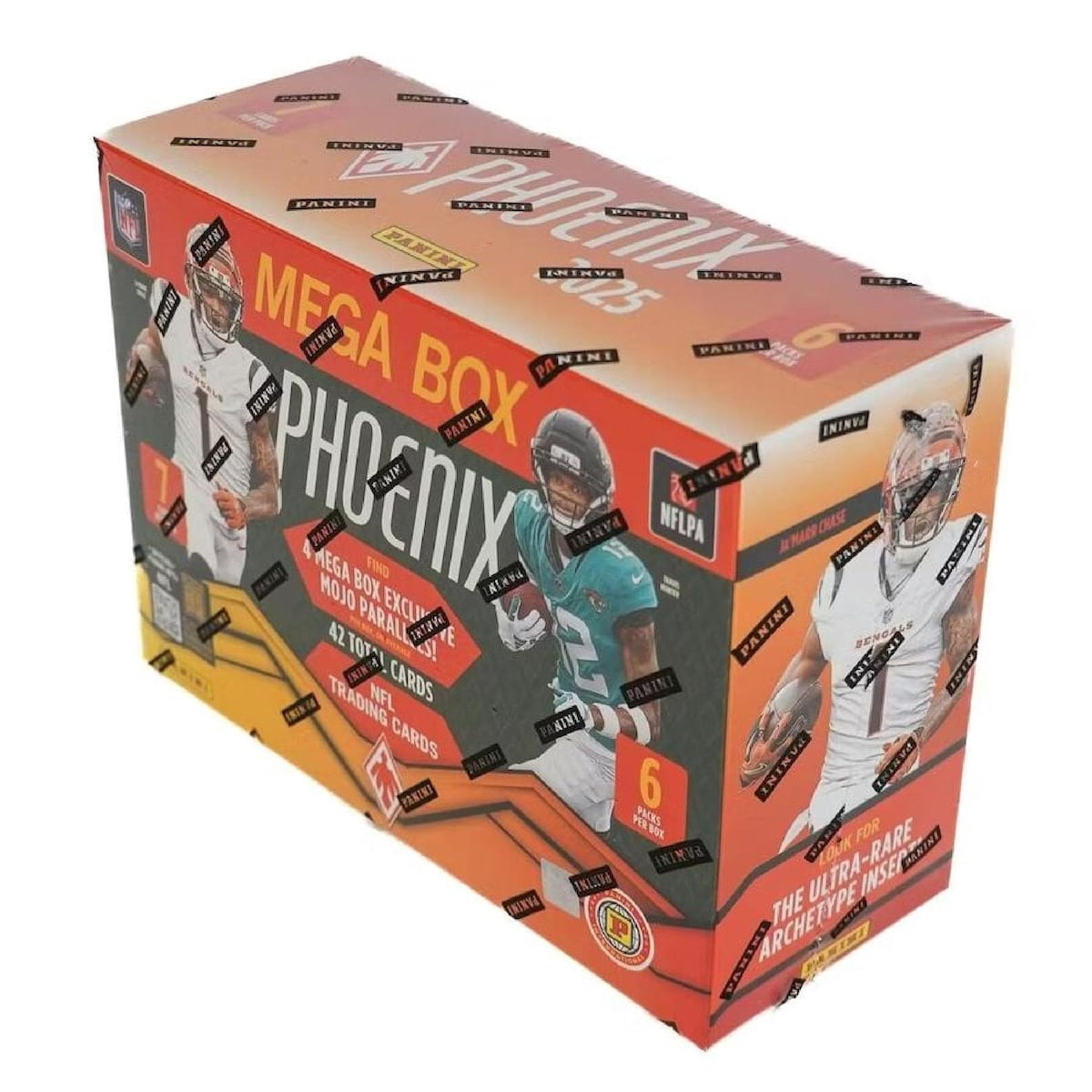 Panini NFL 2025 Phoenix Football International Mega Box