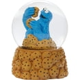 thumbnail image 2 of Sesame Street Cookie Monster Nom Nom Musical Precious Moments Snow Globe, Count 1, 2 of 6