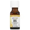 Aura Cacia Rose Absolute in Jojoba Oil 0.5 fl. oz.