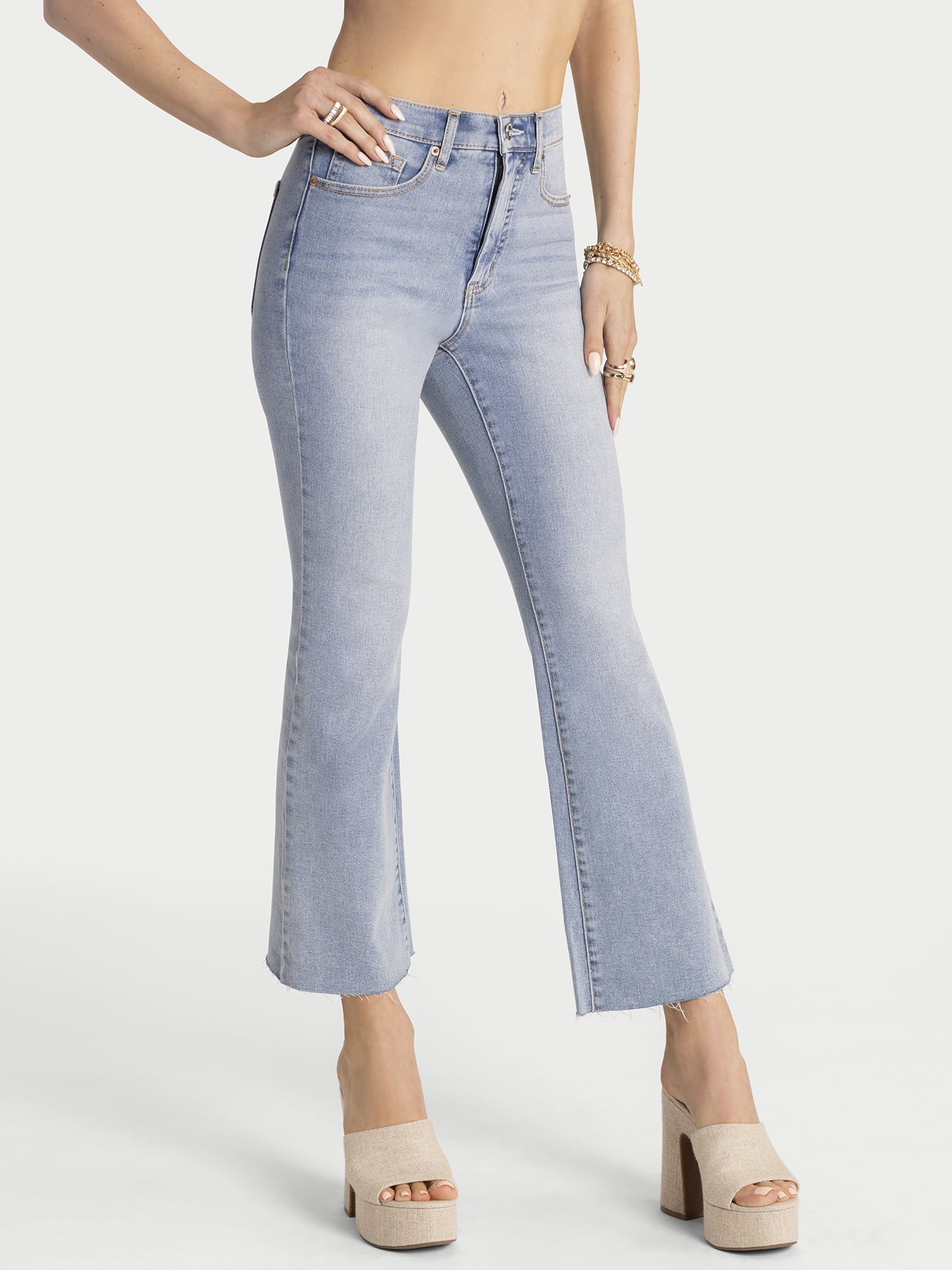 【3×1/スリーバイワン】CROPPED FLARE DENIM 3×1スリーバイワン L'Appartementアパルトモン購入2018AW