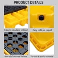 thumbnail image 5 of Leaking Platform, Modular Leakage Retention Pallet, Collection Tray (72x72x16cm) Yellow, 5 of 5
