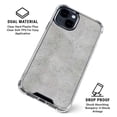thumbnail image 2 of Skinit Light Grey Concrete iPhone 14 Plus Clear Case, 2 of 4