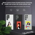 thumbnail image 3 of Frosted Process for Samsung Galaxy S24 Ultra Cast Screen Ink Screen Phone Case, 0 Power Consumption Intelligent Screen Projection "Black Technology" NFC Chip, Dedicated APP, Free Casting, Black, 3 of 14